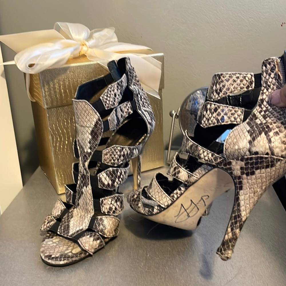 Signed Snakeskin Ivanka Trump Shoes